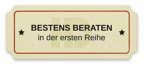 Bestens beraten in der ersten Reihe